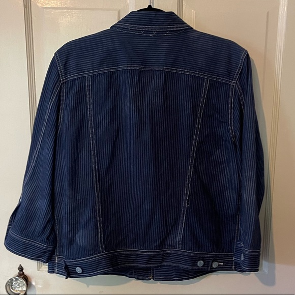 RL Lauren Jeans Co. Overdyed and Upcycled Denim Jacket, size XL - Picture 5 of 11
